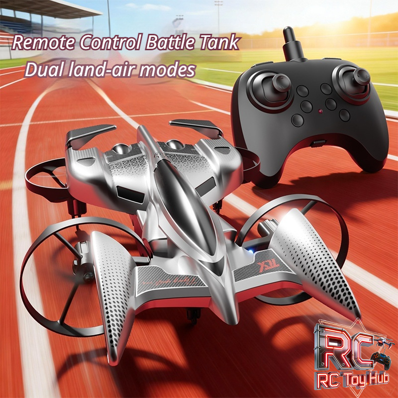 Rc Drone And Flying Car - Mobil Terbang RC Land Air Dual