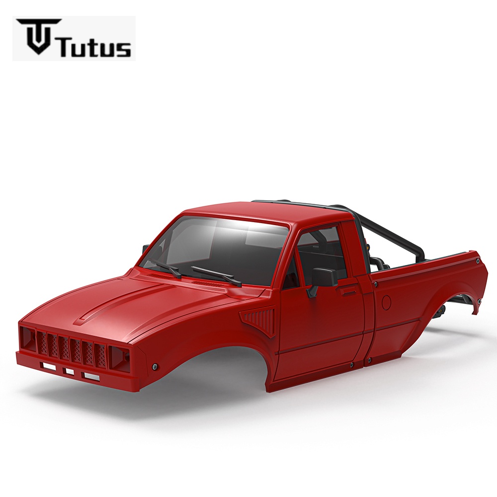 Rc Car Body Shell - Cangkang Bodi Keras Dengan Rak Bak
