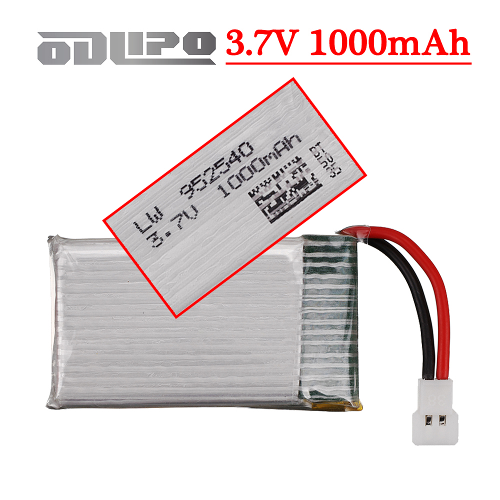Drone Mjx Rc - Baterai Lipo 3.7V 1000mAh 25C Untuk