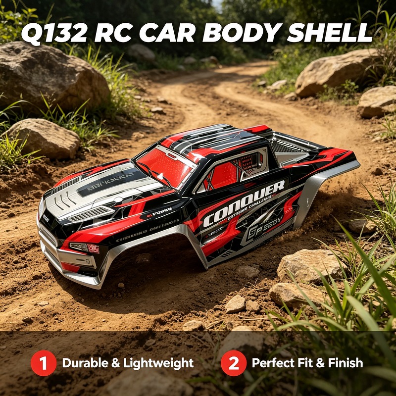 Rc Car Body Shell - Suku Cadang Mobil RC Q132B -