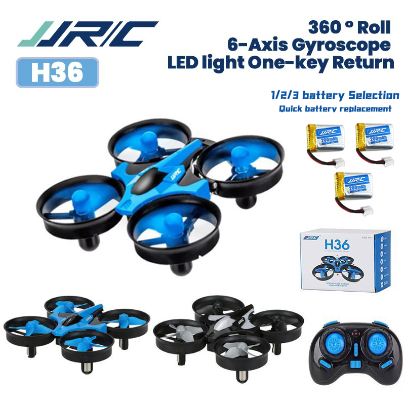 Drone Vs Rc Helicopter - JJRC H36 Mini Drone 4ch 6-Axis