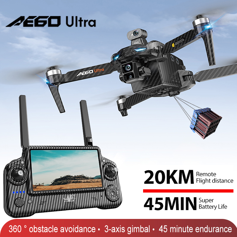 Drone Rc Gps - Drone Profesional AE60 GPS Kamera 8K