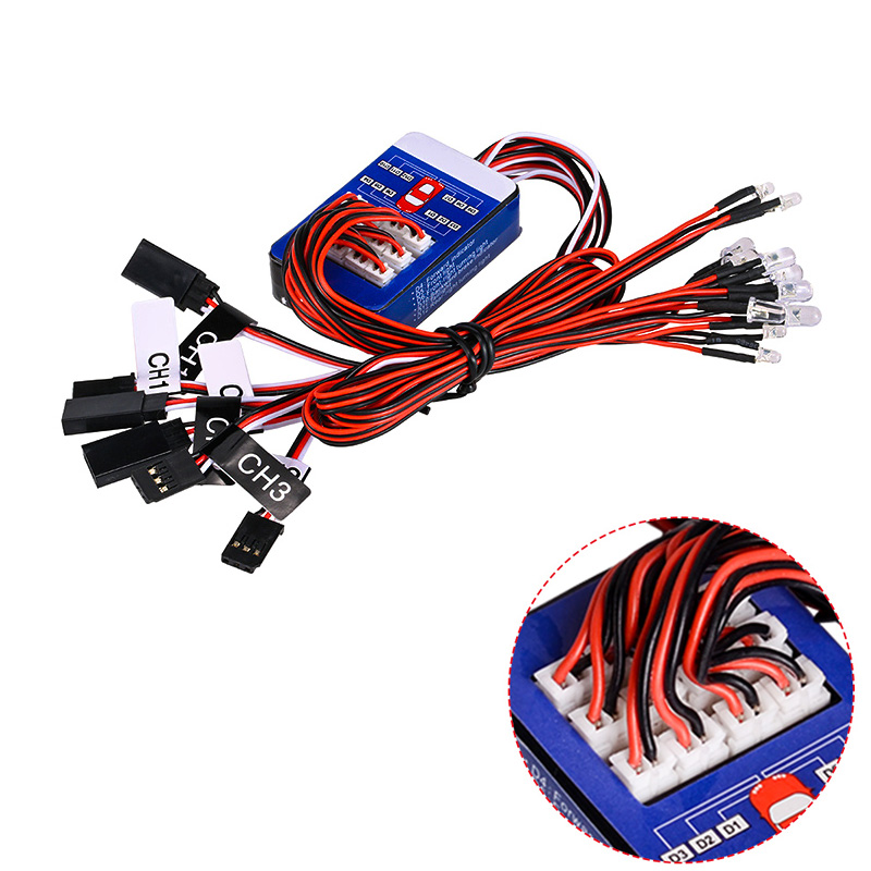 Rc Car Body Shell - Kit Sistem Pencahayaan LED Rc 12