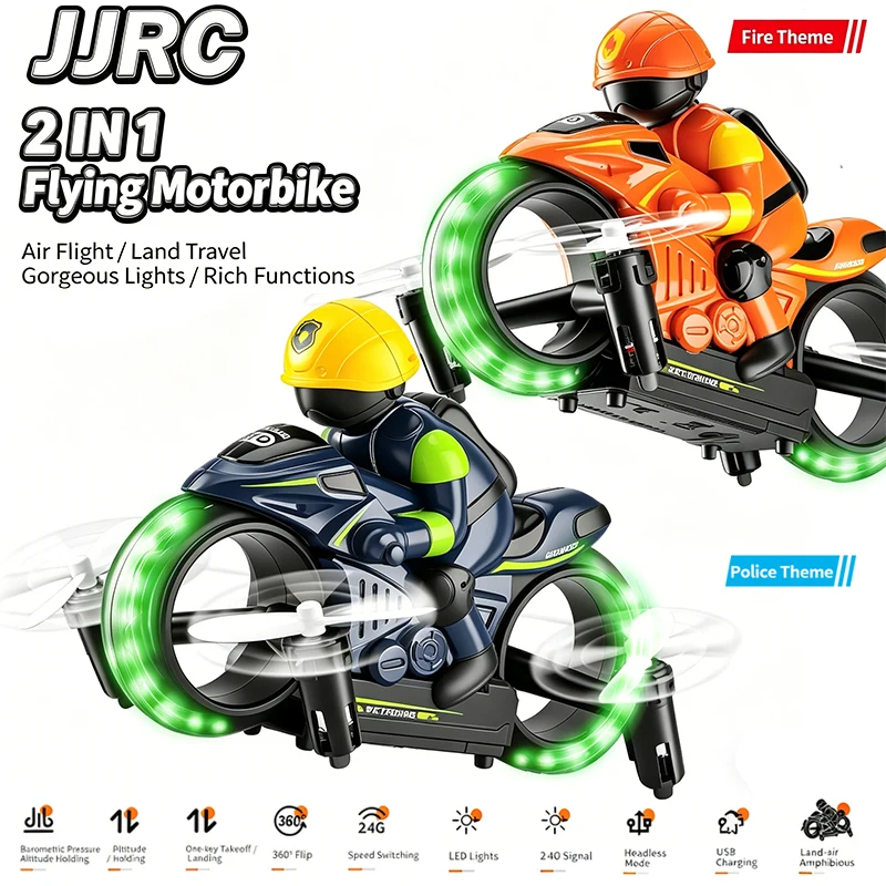 Rc Drone And Flying Car - Mobil RC 2IN1 dan Drone RC,