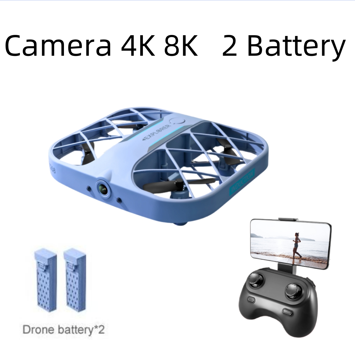 Drone Vs Rc Helicopter - JJRC H107 FPV RC Drone dengan
