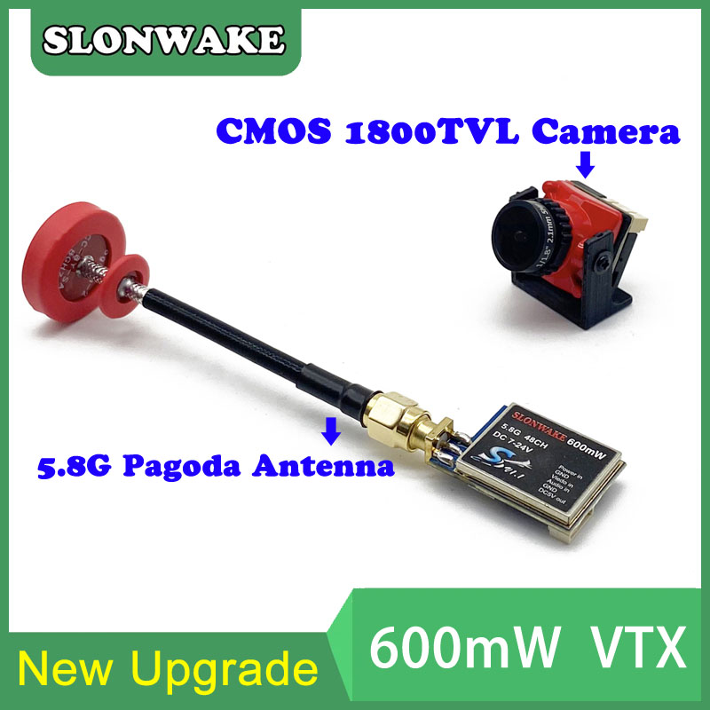 5.8G 48CH 600MW VTX-CAM FPV Pe - Drone Rc Controller ulasan dan harga