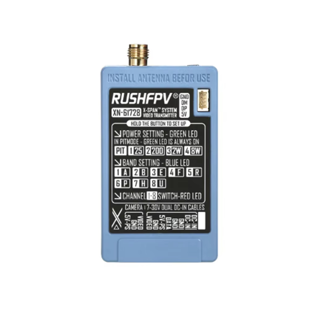 RUSHFPV 6.1‑7.2G 8W X61728 VTX - Drone Rc Accessories ulasan dan harga