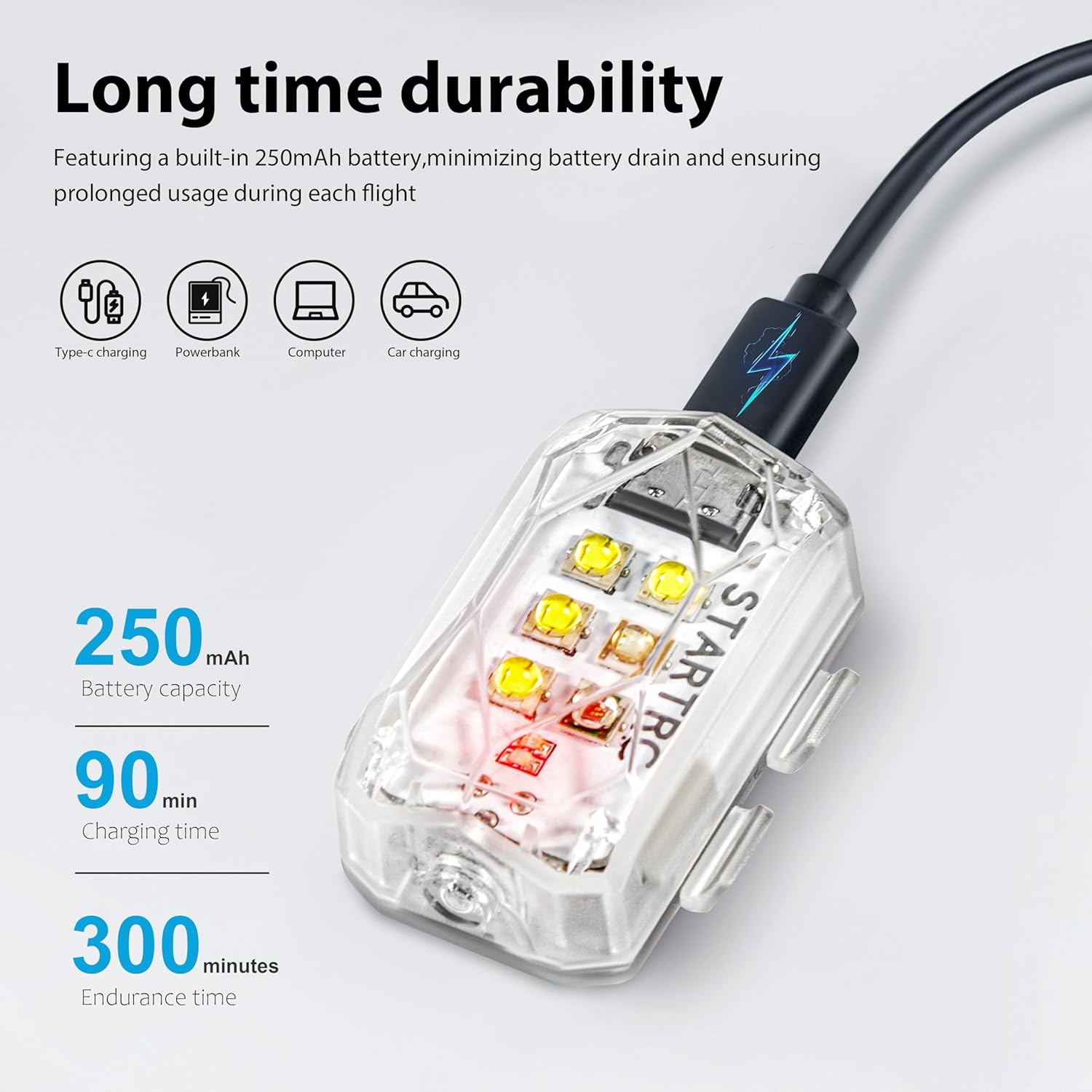 Lampu Strobo Drone STARTRC Lam - Drone Lidi Rc ulasan dan harga