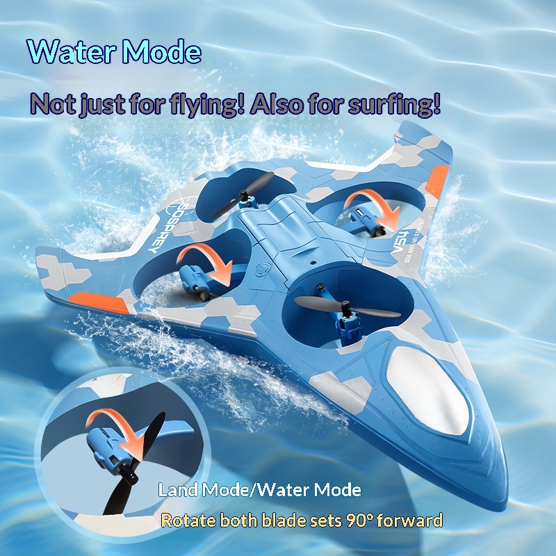 Sosprey 3 in 1 Drone RC Amfibi - Rc Drone And Flying Car ulasan dan harga