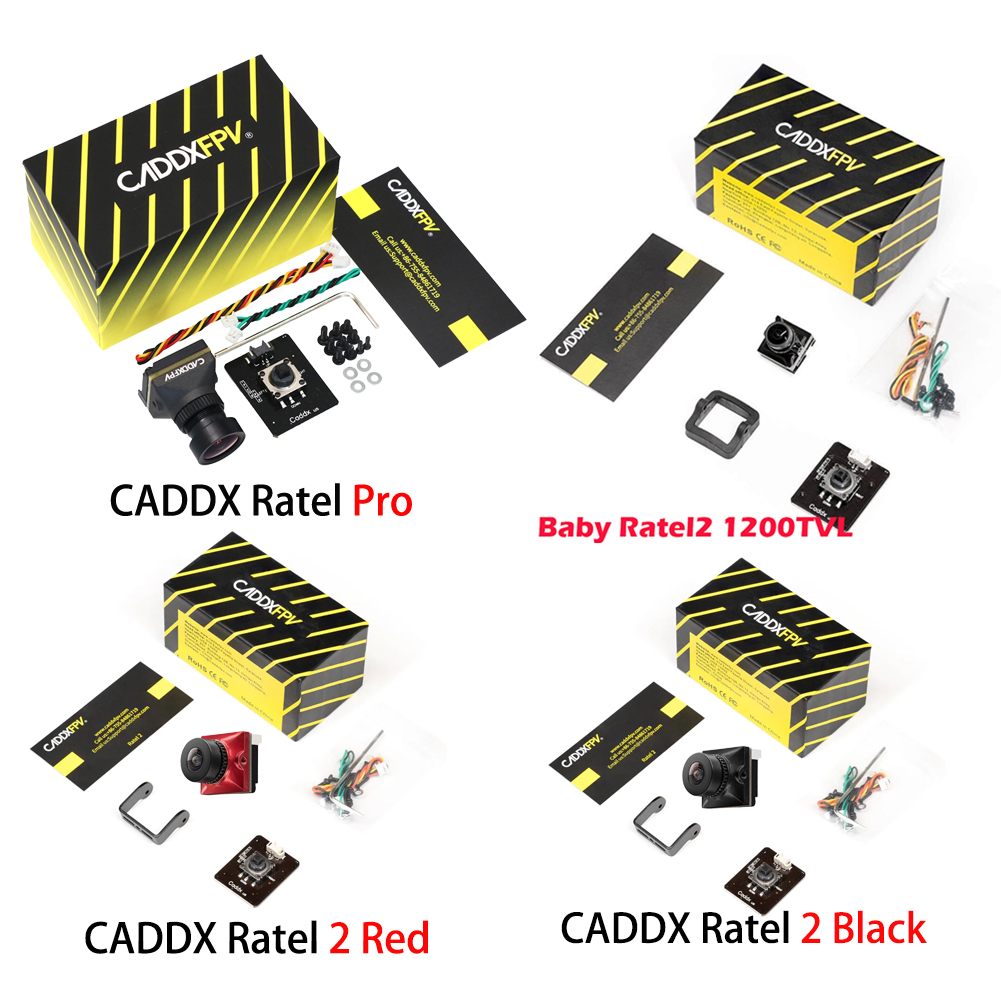 CADDXFPV Ratel Pro Analog / Ba - Drone Rc Pro 2 ulasan dan harga