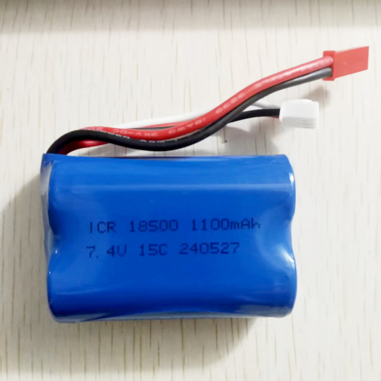 Baterai 18500 7.4V 1100mAh JST - Drone Mjx Rc ulasan dan harga