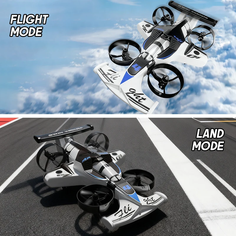 2 IN 1 Remote Control Quadcopt - Rc Drone And Flying Car ulasan dan harga
