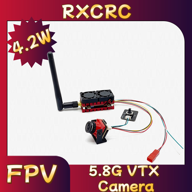 RXCRC 5.8G 48CH 4.2W Pemancar  - Drone Rc Controller ulasan dan harga