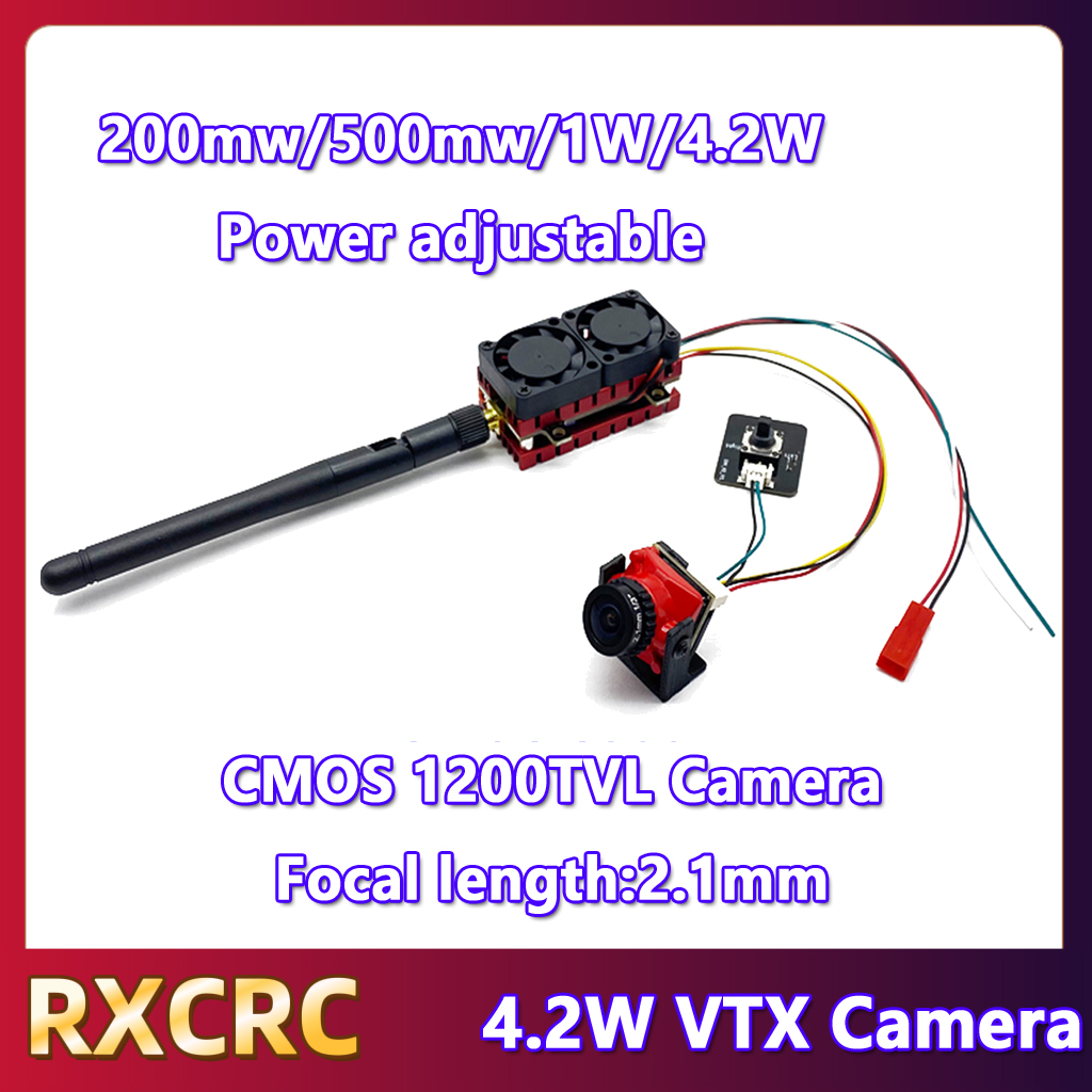 RXCRC 5.8G 48CH 4.2W Pemancar  - Drone Rc Controller ulasan dan harga