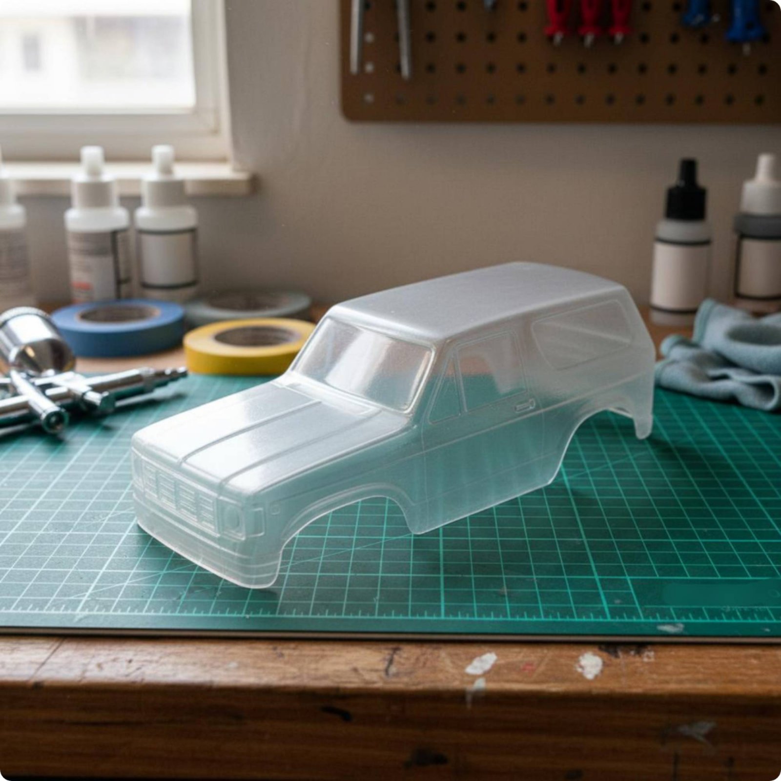 Bodi RC Transparan Dapat Dicat - Rc Car Body Shell ulasan dan harga