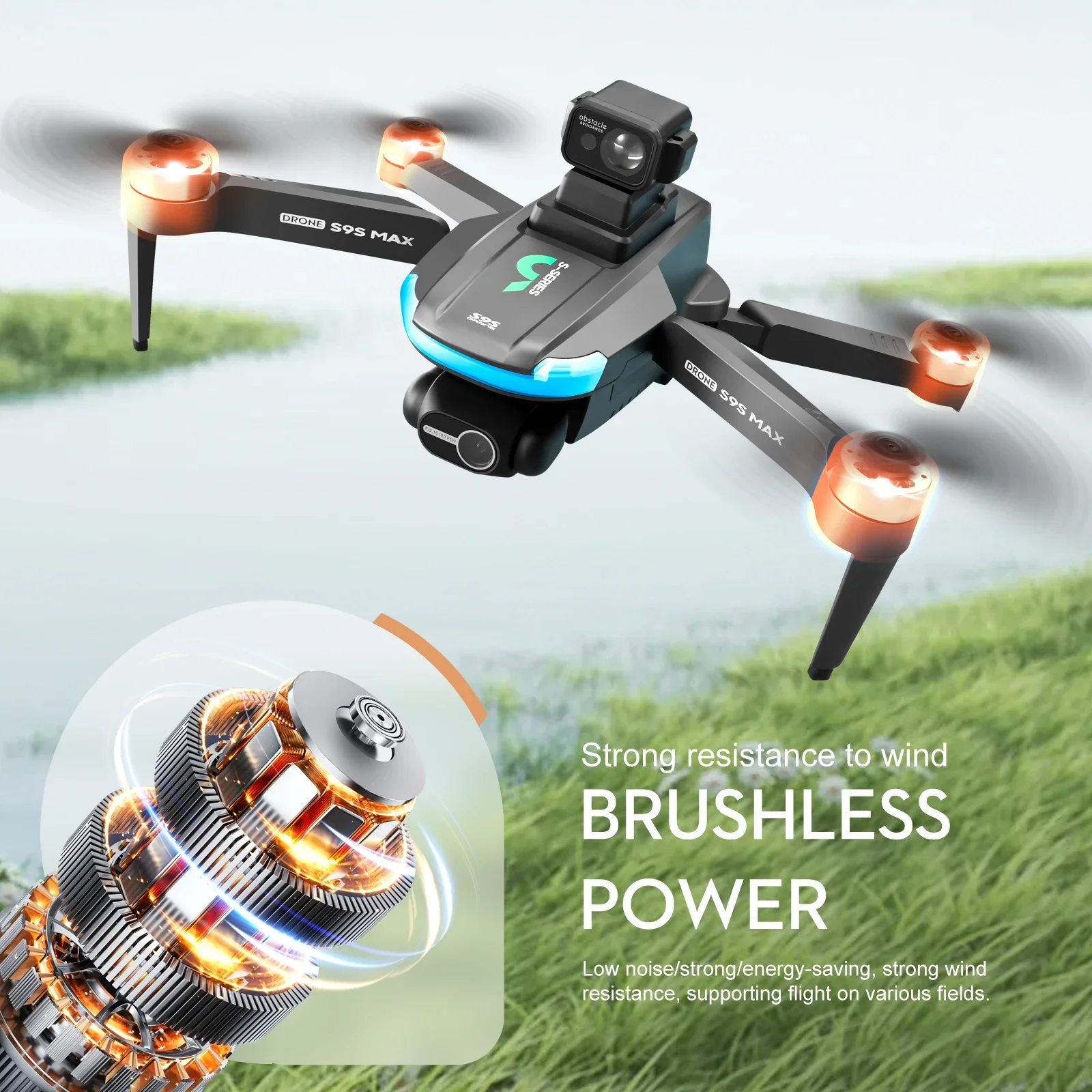 Drone MINI S9S MAX Baru 4K 2 S - Drone Rc Gps ulasan dan harga