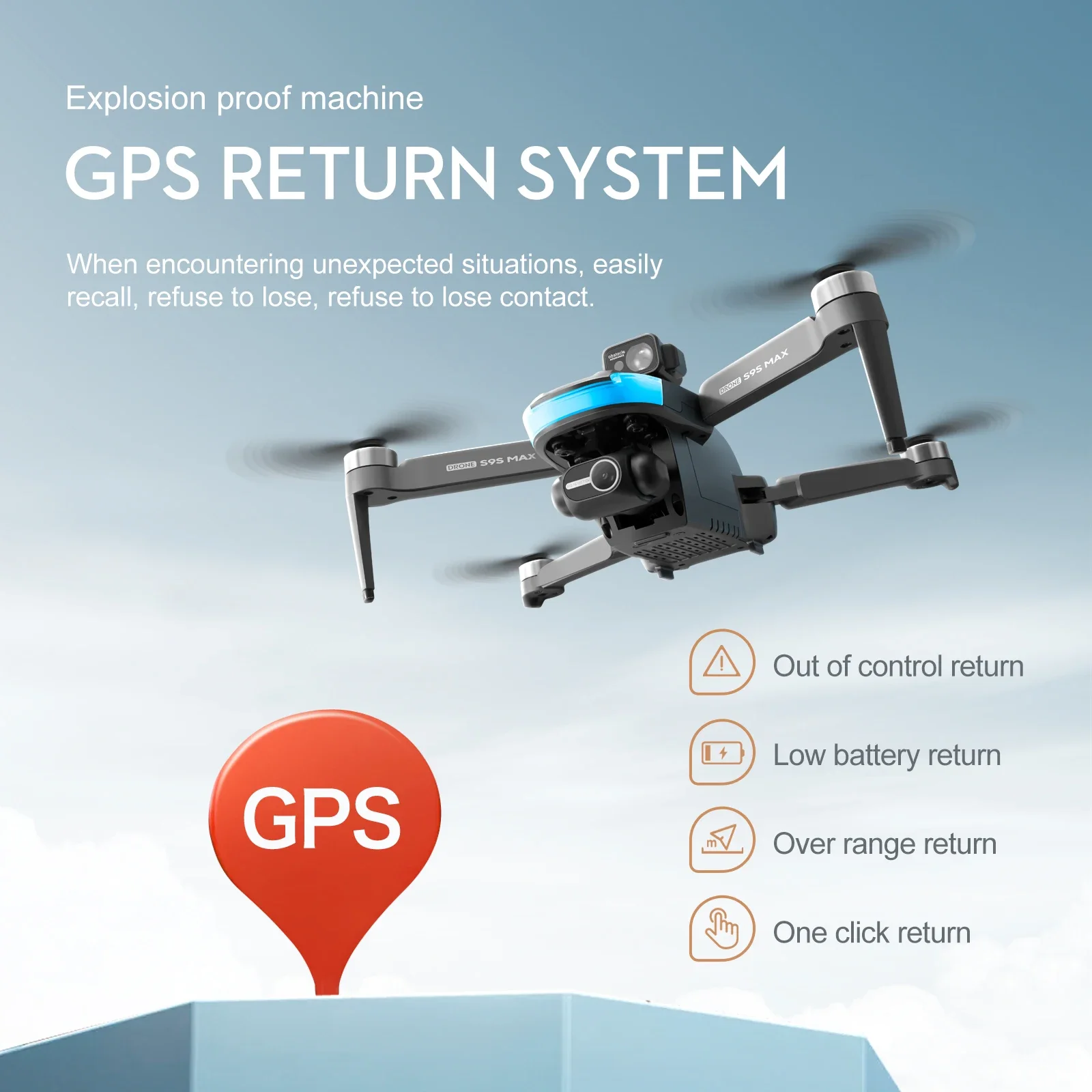 Drone MINI S9S MAX Baru 4K 2 S - Drone Rc Gps ulasan dan harga