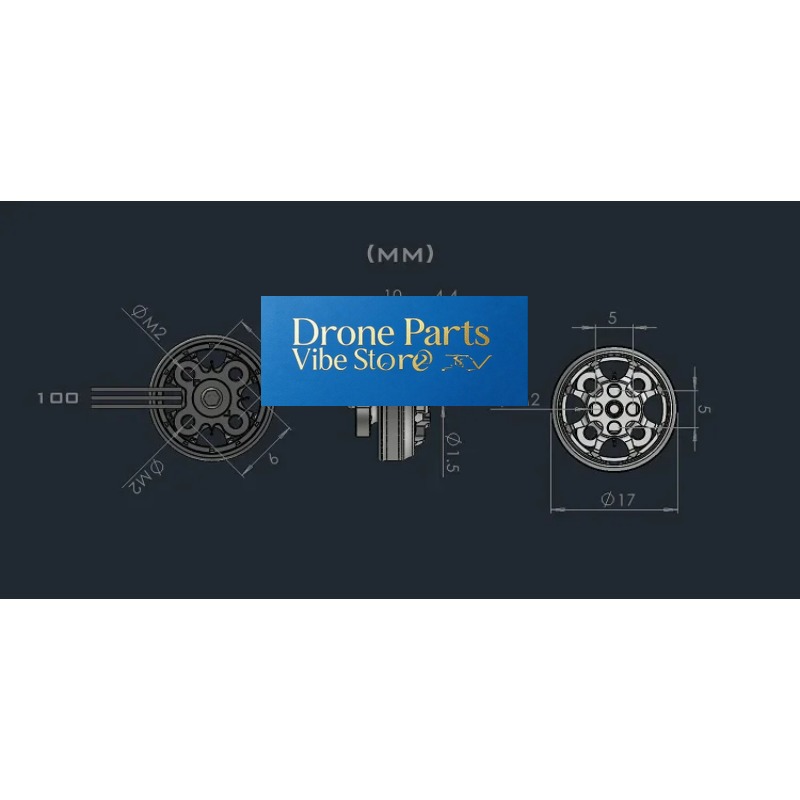 DParts1AMAX 1303 Motor Brushle - Micro Fpv Quad ulasan dan harga