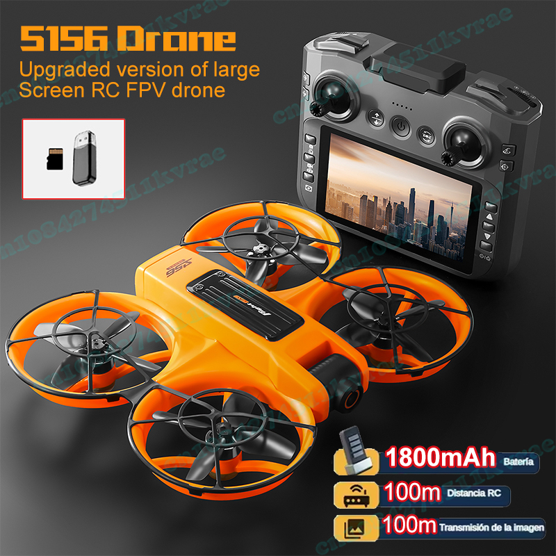 Drone S156 FPV Kamera 4K HD 18 - Drone Vs Rc Helicopter ulasan dan harga