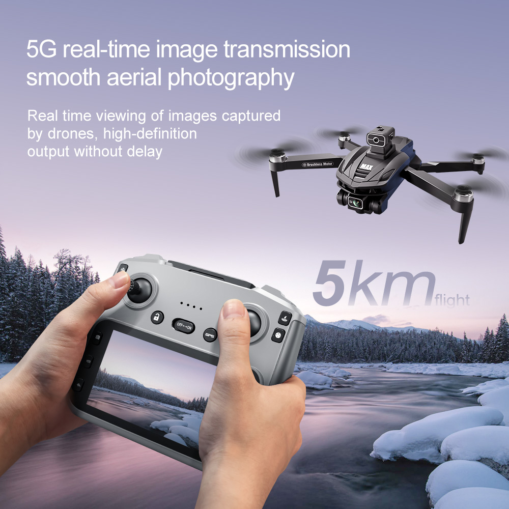 V168 PRO Max GPS Drone 8K Prof - Drone Rc Gps ulasan dan harga