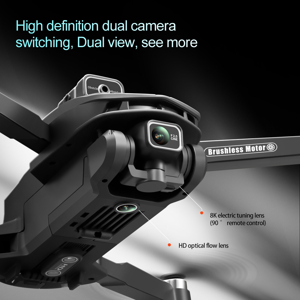 V168 PRO Max GPS Drone 8K Prof - Drone Rc Gps ulasan dan harga