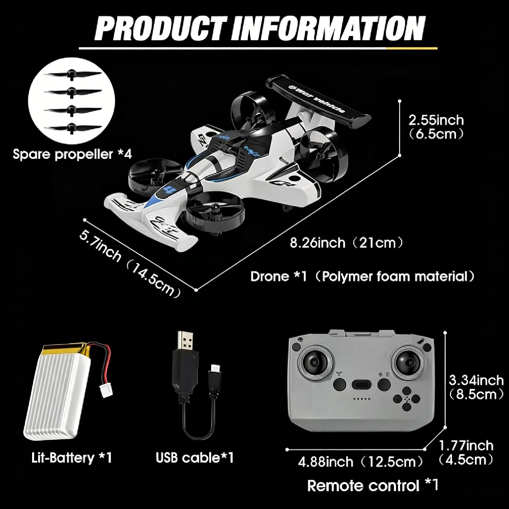 Mobil Terbang Kendali Jarak Ja - Rc Drone And Flying Car ulasan dan harga