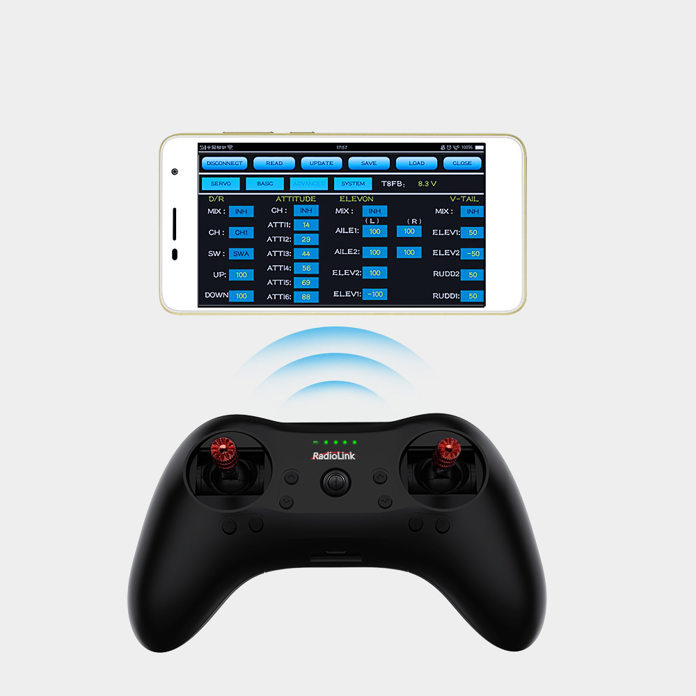 Radiolink T8S 2.4G 8 saluran p - Drone Rc Game ulasan dan harga
