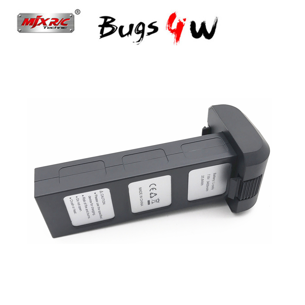 Original MJX Bugs 4W B4W 7.6 V - Drone Mjx Rc ulasan dan harga