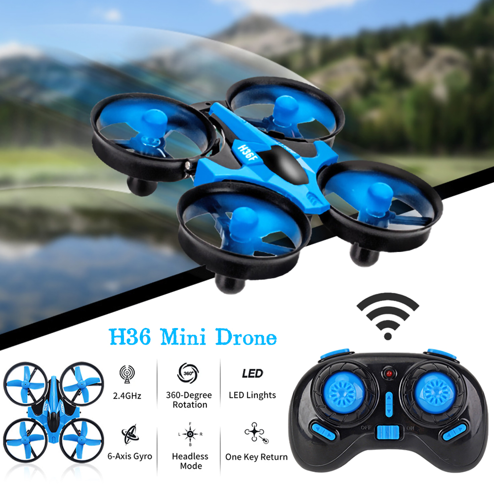 JJRC H36 Mini Drone 2.4G 6-axi - Drone Vs Rc Helicopter ulasan dan harga