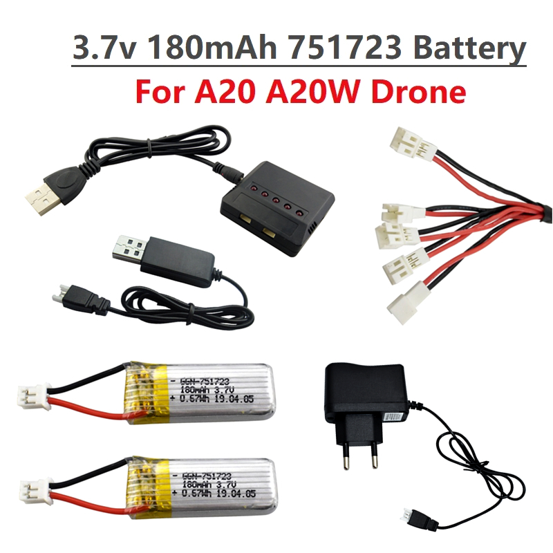 Baterai Lipo 3.7V 180mAh Asli  - Drone Zll Rc ulasan dan harga