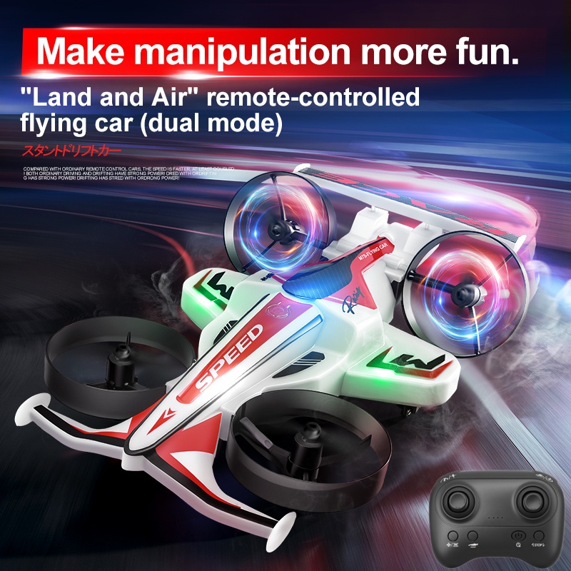 Mobil Drone RC 2in1 Dual Mode  - Rc Drone And Flying Car ulasan dan harga