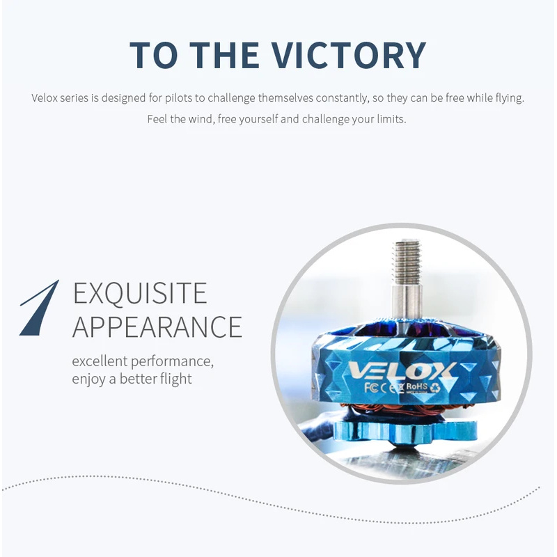 T-motor VELOX SERIES V2208 V2  - Drone Rc Y Series ulasan dan harga