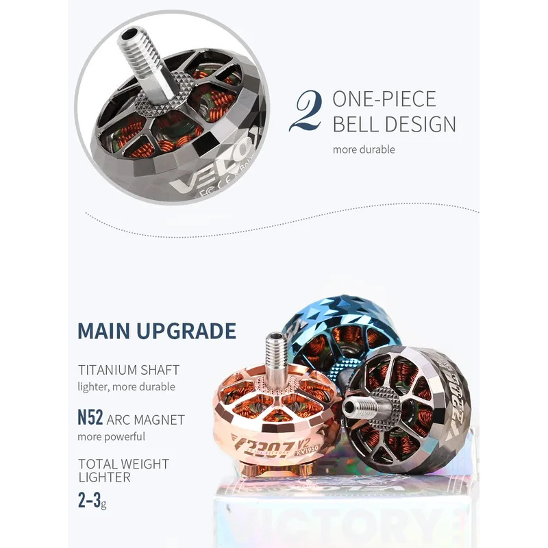 T-motor VELOX SERIES V2208 V2  - Drone Rc Y Series ulasan dan harga