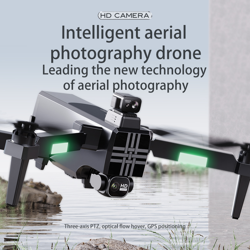 A380 Drone 4K HD tiga sumbu, m - Drone Rc Gps ulasan dan harga