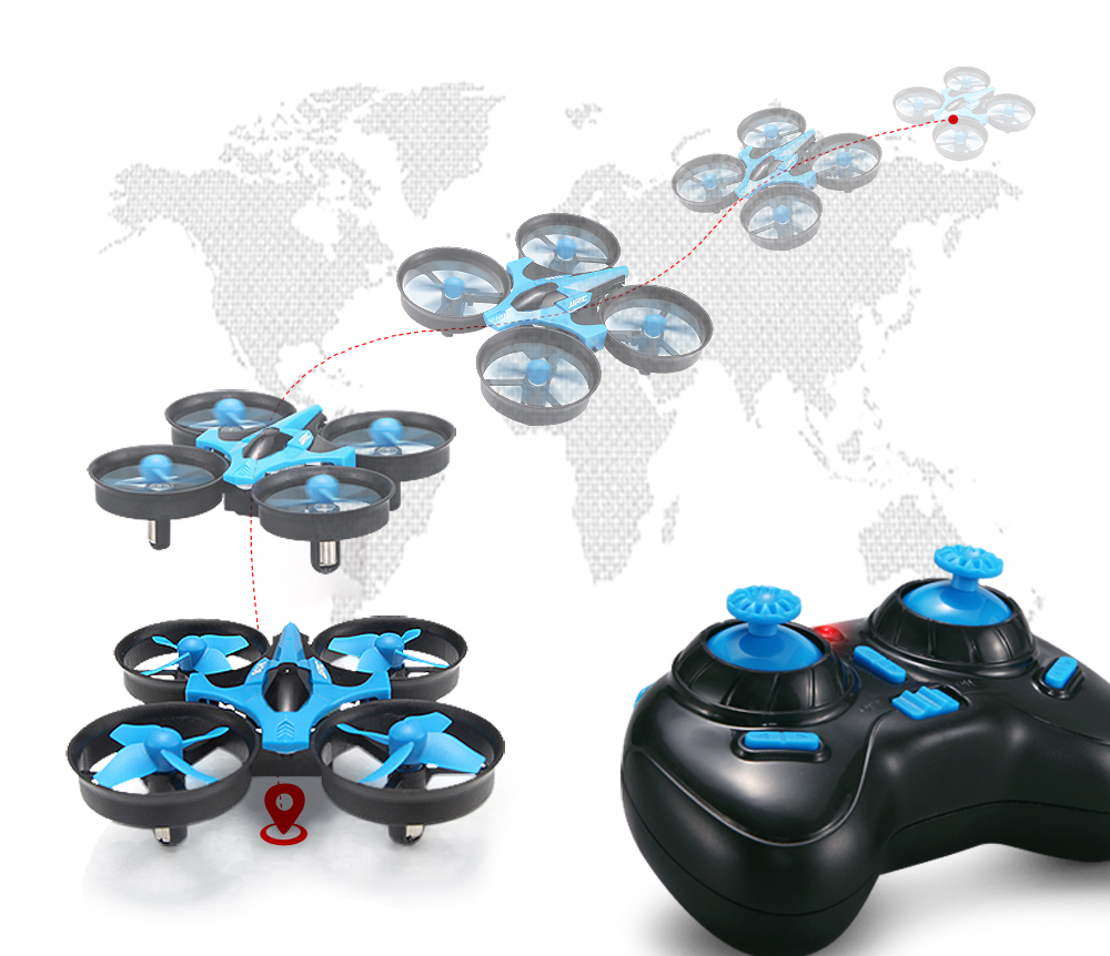 JJRC H36 Mini Drone Rc 4ch 6-A - Drone Vs Rc Helicopter ulasan dan harga