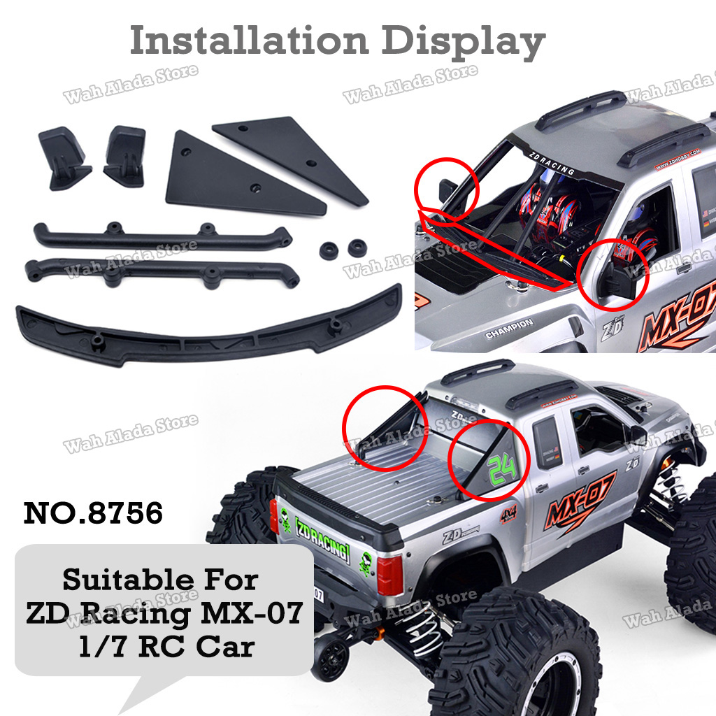 ZD Racing MX-07 1/7 RC Car Pro - Rc Car Body Shell ulasan dan harga