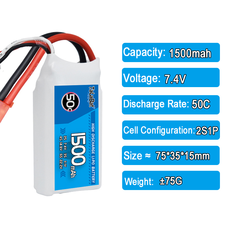 3 Buah Baterai Lipo TalaBat 50 - Drone Zll Rc ulasan dan harga
