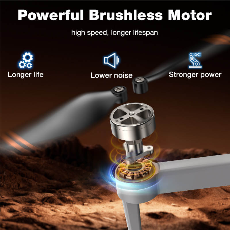 Drone Baru L017 Pro Brushless  - Drone Rc Gps ulasan dan harga