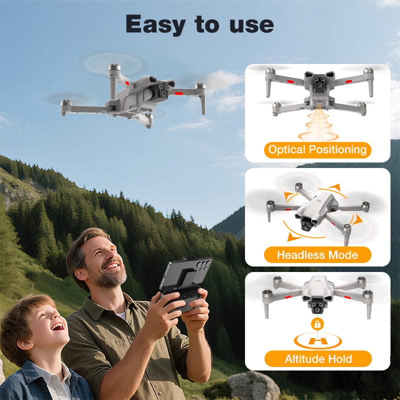 Drone Baru L017 Pro Brushless  - Drone Rc Gps ulasan dan harga