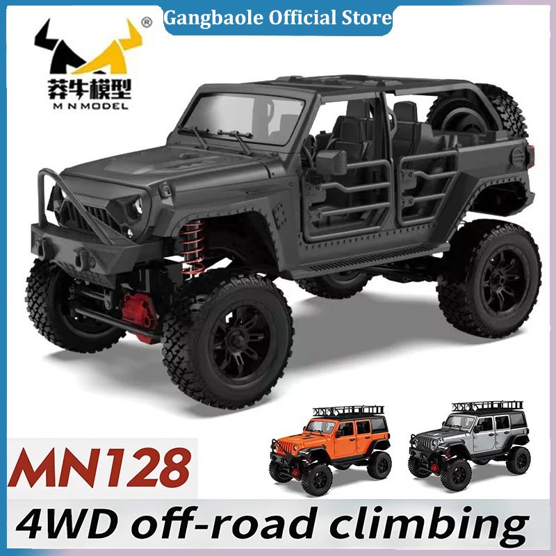 Mobil RC Crawler 4x4 MN128 2.4 - Drone Lidi Rc ulasan dan harga