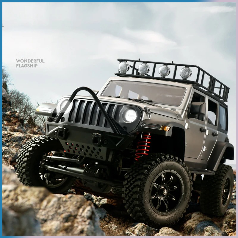Mobil RC Crawler 4x4 MN128 2.4 - Drone Lidi Rc ulasan dan harga