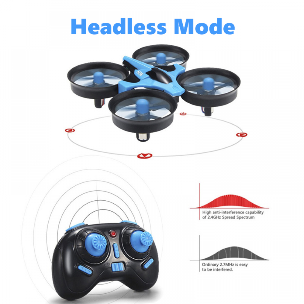 JJRC H36 Mini Drone Helikopter - Drone Vs Rc Helicopter ulasan dan harga